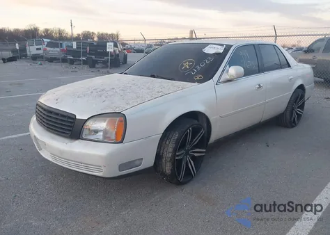 2000 Cadillac Deville Standard из США, поврежденный, VIN 1G6KD54YXYU213023